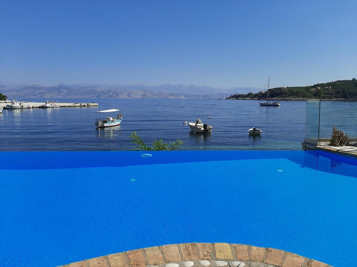 Imerolia Beach Villa Kassiopi Corfu Dış mekan fotoğraf