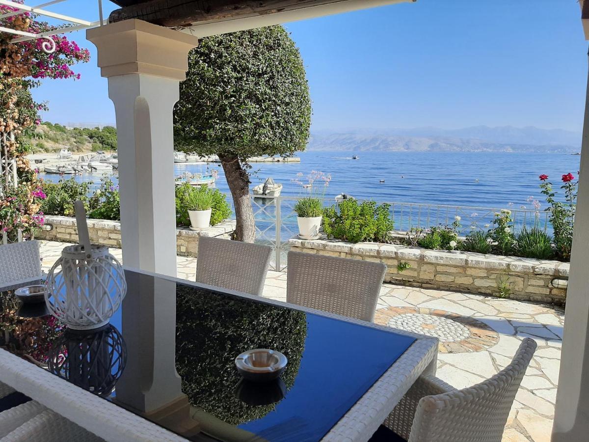 Imerolia Beach Villa Kassiopi Corfu Dış mekan fotoğraf