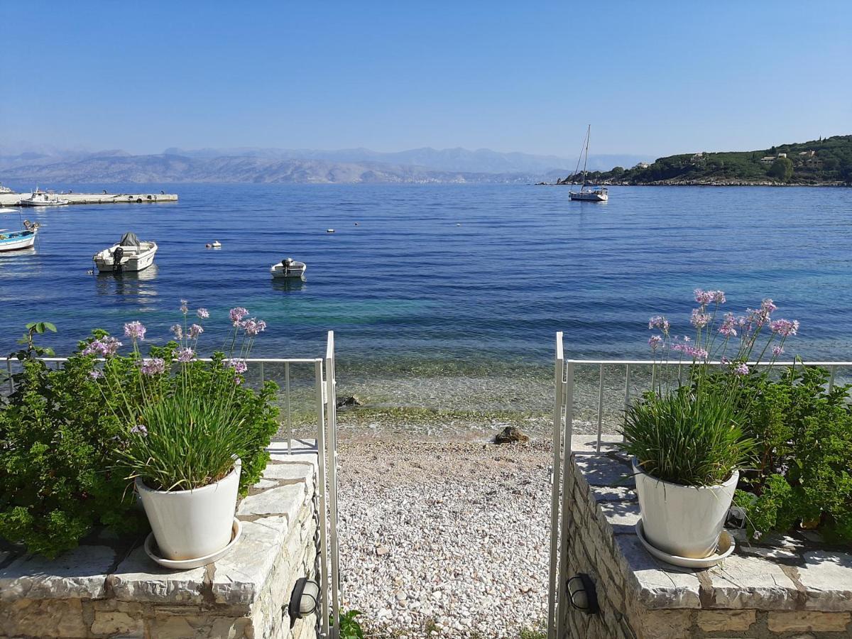 Imerolia Beach Villa Kassiopi Corfu Dış mekan fotoğraf