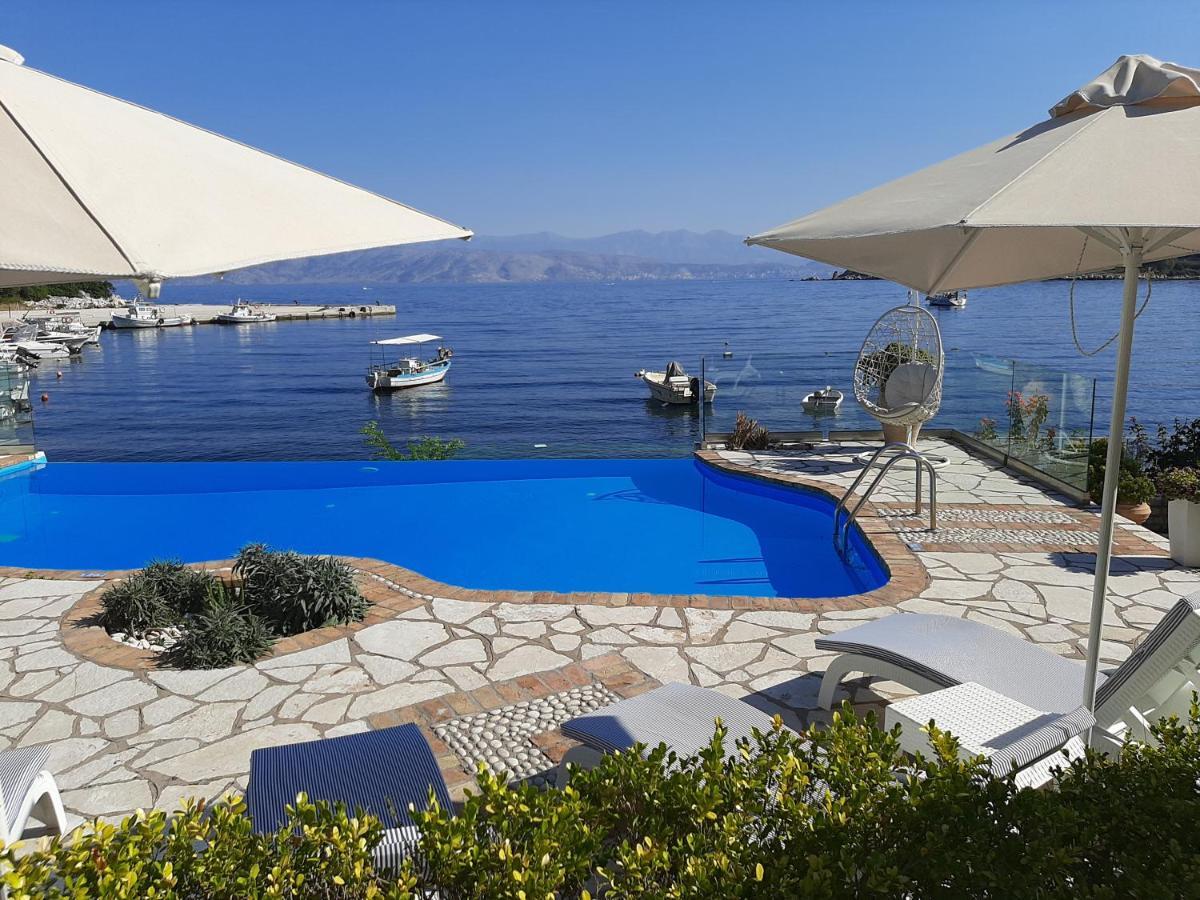 Imerolia Beach Villa Kassiopi Corfu Dış mekan fotoğraf