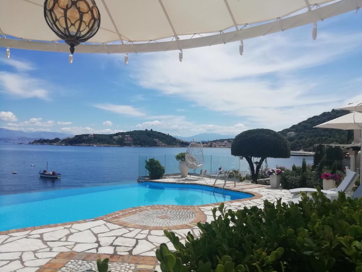 Imerolia Beach Villa Kassiopi Corfu Dış mekan fotoğraf