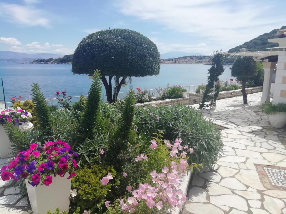 Imerolia Beach Villa Kassiopi Corfu Dış mekan fotoğraf