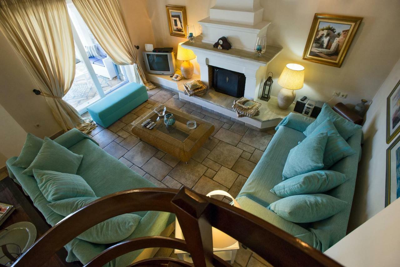 Imerolia Beach Villa Kassiopi Corfu Dış mekan fotoğraf